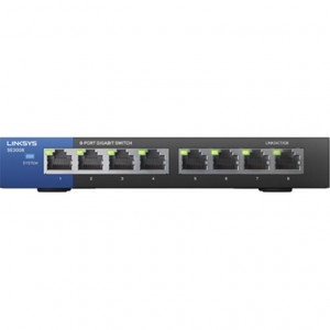 8 Port Gigabit Switch Metalic